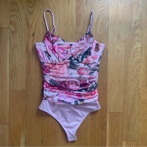 Express Floral Print Bodysuit 🌸 Small